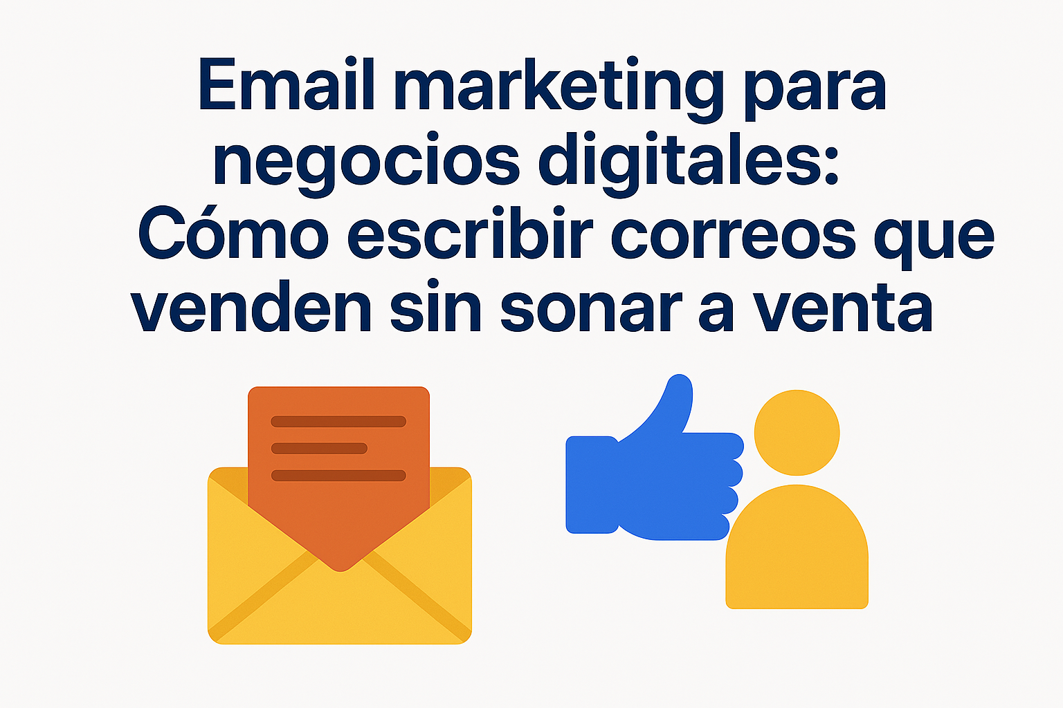 Cómo escribir correos que venden sin sonar a venta